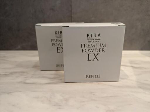 2箱で破格!!【新品未使用未開封】綺羅化粧品プレミアムパウダーEXリフィル(カラー53)2箱