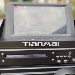 【値下げ】◆スピーカー　CD DVD再生可能　ノーブランド　墨田区八広駅近辺　直接引き取り歓迎の画像