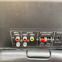 【値下げ】◆スピーカー　CD DVD再生可能　ノーブランド　墨田区八広駅近辺　直接引き取り歓迎の画像