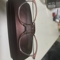 新品！！度数入り、近視&乱視両方有り、0.7用。おしゃカワ、メガネ↑↑の画像