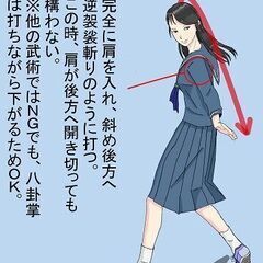 "Zhanzhang/Baguazhang" site new page information: Anti-enemy method 1: Retreat slide without turning your back to the enemy How to deal with the enemyの画像