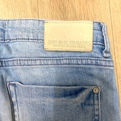 Used 中古　ZARA basic ライトブルー スキニージーンズ　S デニム  レディースの画像