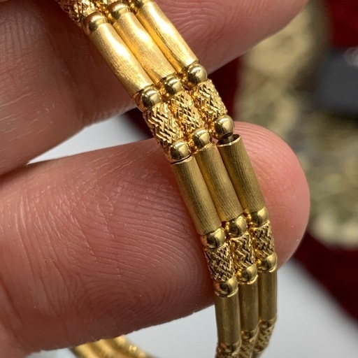 K18 バングル　ブレスレット　8.5g