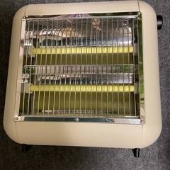 +-0電気ストーブ　深澤直人さんデザイン　小型　ベージュ