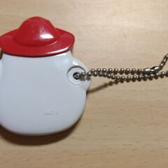 キーホルダー　雪だるま　ミラーの画像