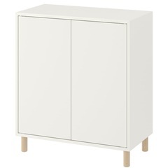 【商談中】IKEA EKET エーケト ホワイト 木製脚付　本日...