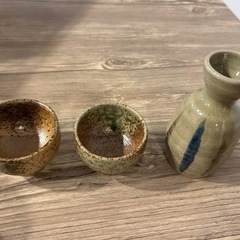 【未使用】益子焼 陶器 食器セットの画像