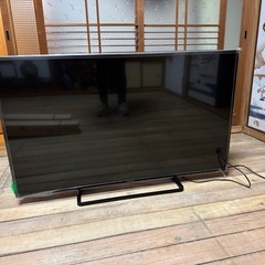 Panasonic 49インチ　色薄く映ります　無料で