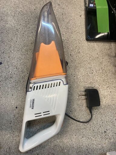 ☆中古￥1,000！YAMAZEN　ハンディクリーナー　家電　ZHB-W480(D)型　【BL129】
