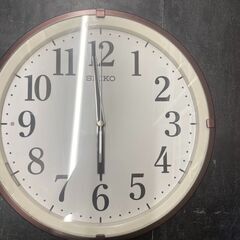 ☆中古￥2,000！SEIKO　電波時計　家電　【BL130】