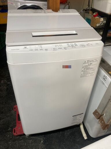 ☆中古￥12,800！TOSHIBA　12.0kg洗濯機　家電　AW-12XD7型　2018年製　幅64㎝ｘ奥行61㎝ｘ高さ105㎝　【BL134】