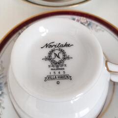 新品未使用 即日お取引可 ノリタケ カップ＆ソーサー 4客セットの画像