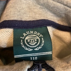 laundry パーカー　110センチの画像