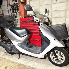 ☆動画付き！☆ホンダ スマートディオ AF56☆セル始動OK！前後タイヤバリ山でお買い得です！の画像
