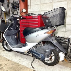 ☆動画付き！☆ホンダ スマートディオ AF56☆セル始動OK！前後タイヤバリ山でお買い得です！の画像
