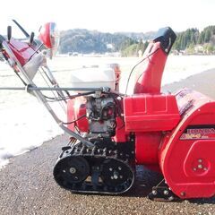 ホンダＨＳ８０除雪機　HONDA　セル付　実動富山、石川、金沢の画像