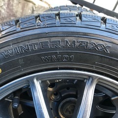 軽自動車用中古スタッドレスタイヤ155/65R13 &ホイール4本の画像