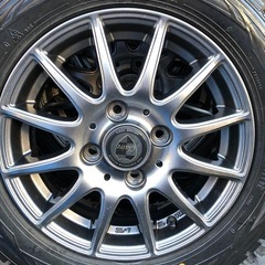 軽自動車用中古スタッドレスタイヤ155/65R13 &ホイール4本の画像
