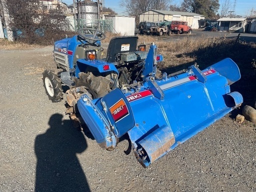 イセキTM15 &WAY15 375h.逆転付き。調子良好。