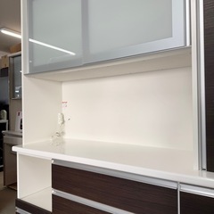 超美品‼️】定価39万♪ 松田家具 156cm幅キッチンボード 食器棚