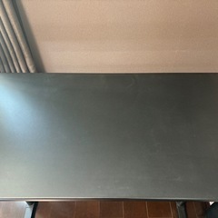 昇降デスクとサイドテーブル　55x120の画像