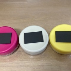 ディズニー　マグネットケース　小物入れ　丸型の画像