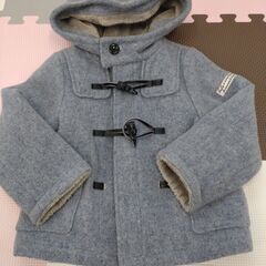 【中古】100㎝　BeBe　ダッフルコート