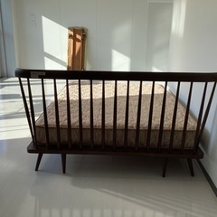 ワイドダブルベッド【町田市再生家具】242632の画像