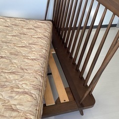 ワイドダブルベッド【町田市再生家具】242632の画像