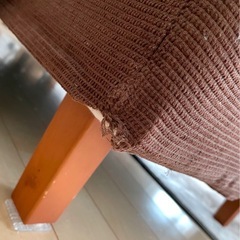 無印良品 ブラウンソファー カバー取り外し可能の画像