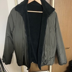 タケオキクチのリバーシブルボアジャケットLサイズの画像
