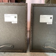 スピーカーbox２個の画像