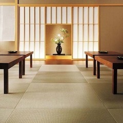2/25締切【残り9枚】美品　1枚100円　サンゲツ　畳フロアタイル の画像