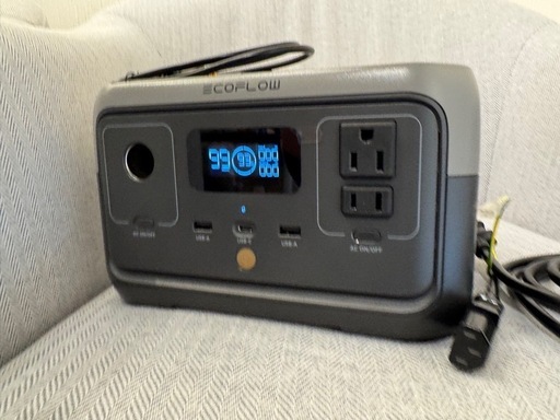 ポータブル電源 RIVER 2 6倍長寿命 256Wh容量