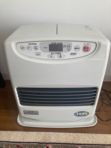 【受け渡し予定者決定】灯油ストーブ　　灯油タンク
