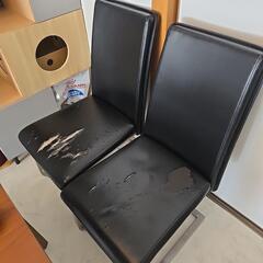 ニトリのダイニングチェア2脚の画像