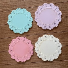 viv シリコン製コースター 9枚セットの画像