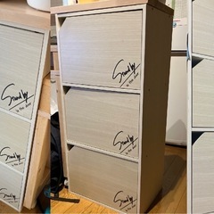 カラーボックス3個