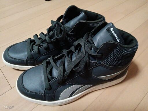 Reebok リーボック ハイカット スニーカー 25cm ネイビー