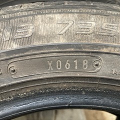 ダンロップ　EC202　155/65R13 2本の画像