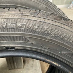 ダンロップ　EC202　155/65R13 2本の画像