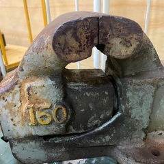 ベンチバイス 150mm 強力重型リードバイス 万力 バイス台 テーブルバイス ガレージバイス バイスバイス 万力　の画像