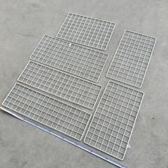 ワイヤーネット　メッシュネット　まとめて6個の画像