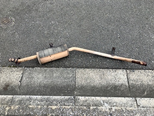 ジムニー　純正　
ja11 マフラー