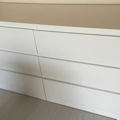 【IKEA】タンス　ホワイト　160cm