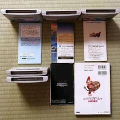 スーパーファミコンソフト中古　５本の画像