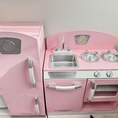 おままごと　キッチン　木製の画像