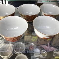 ⭐︎ドリーム2号館⭐︎ 九谷焼 赤絵金彩茶器セットの画像