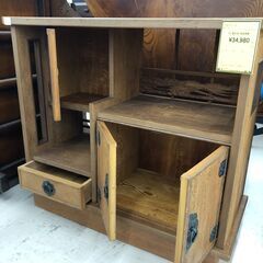 【ジャングルジャングル和歌山店】【Wa3412】屋久杉  民芸茶棚  アンティーク  昭和レトロ  中古家具 リユースショップ リサイクルショップ  和歌山市 岩出市 海南市 岬町 和歌山 大阪の画像