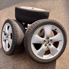 30プリウス ZVW30純正Sツーリング用 17インチホイール4...